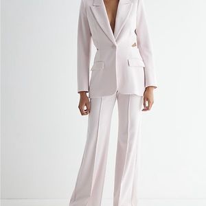 Express cut out blazer with matching pants